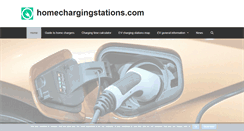 Desktop Screenshot of homechargingstations.com